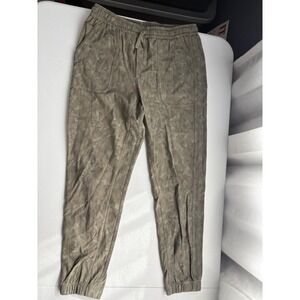 Athleta Farallon Jogger Camo Print‎ Drawstring Casual Pants Womens